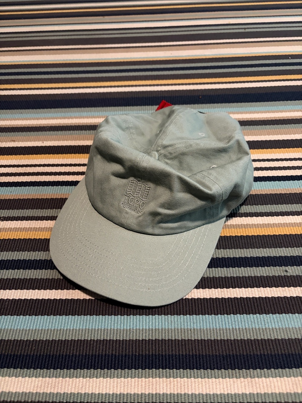 Topo Designs Men’s Sage Green Strapback Hat
